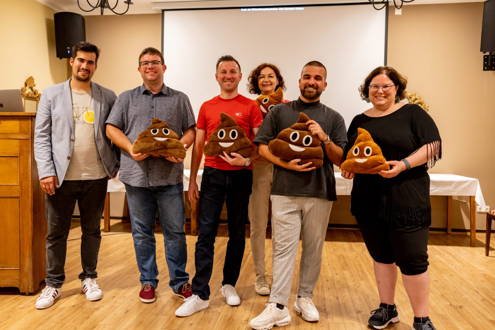 Die Speaker*innen der neunten FuckUp Nights Bonn.