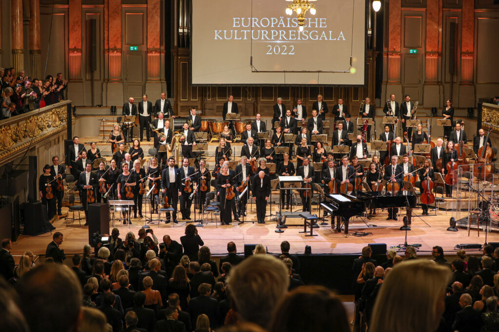 Eventbegleitung auf Social Media: Tonhallen-Orchester beim Europäischen Kulturpreis 2022