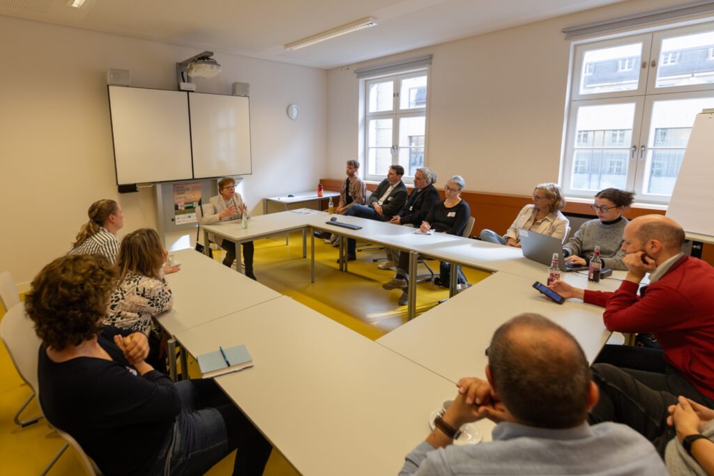 Barcamp-Session mit Protokollantin