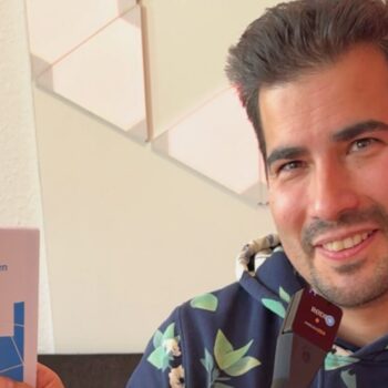 Sascha mit dem Save Social Report