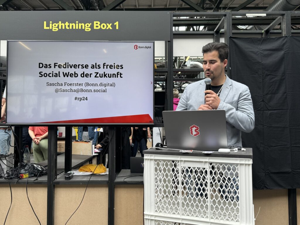 Fediverse-Vortrag bei der re:publica